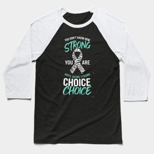 Ehlers Danlos Syndrome Awareness & EDS Warrior Baseball T-Shirt